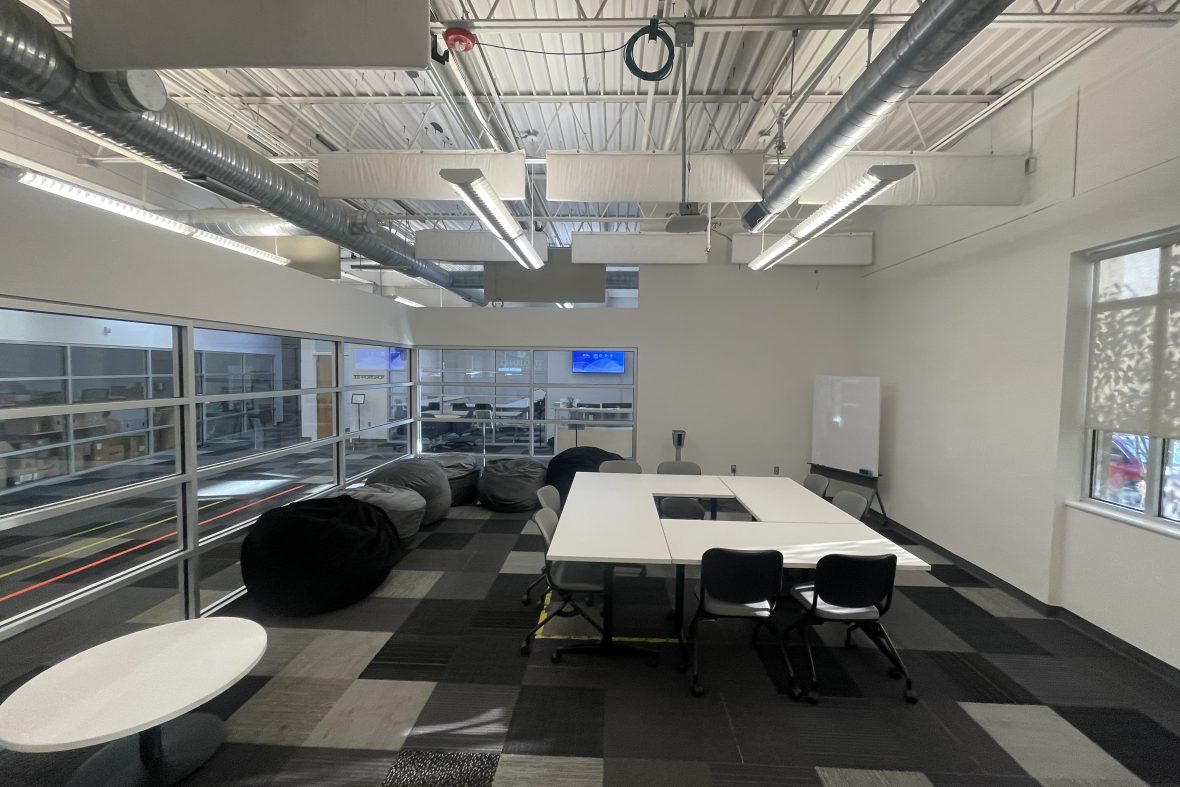 CO-LAB's Ideation room, available for venue rental